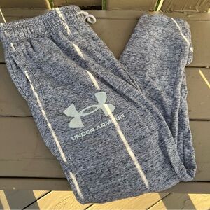 Under Armour Mens, Heather Gray Sweatpants, Size XL